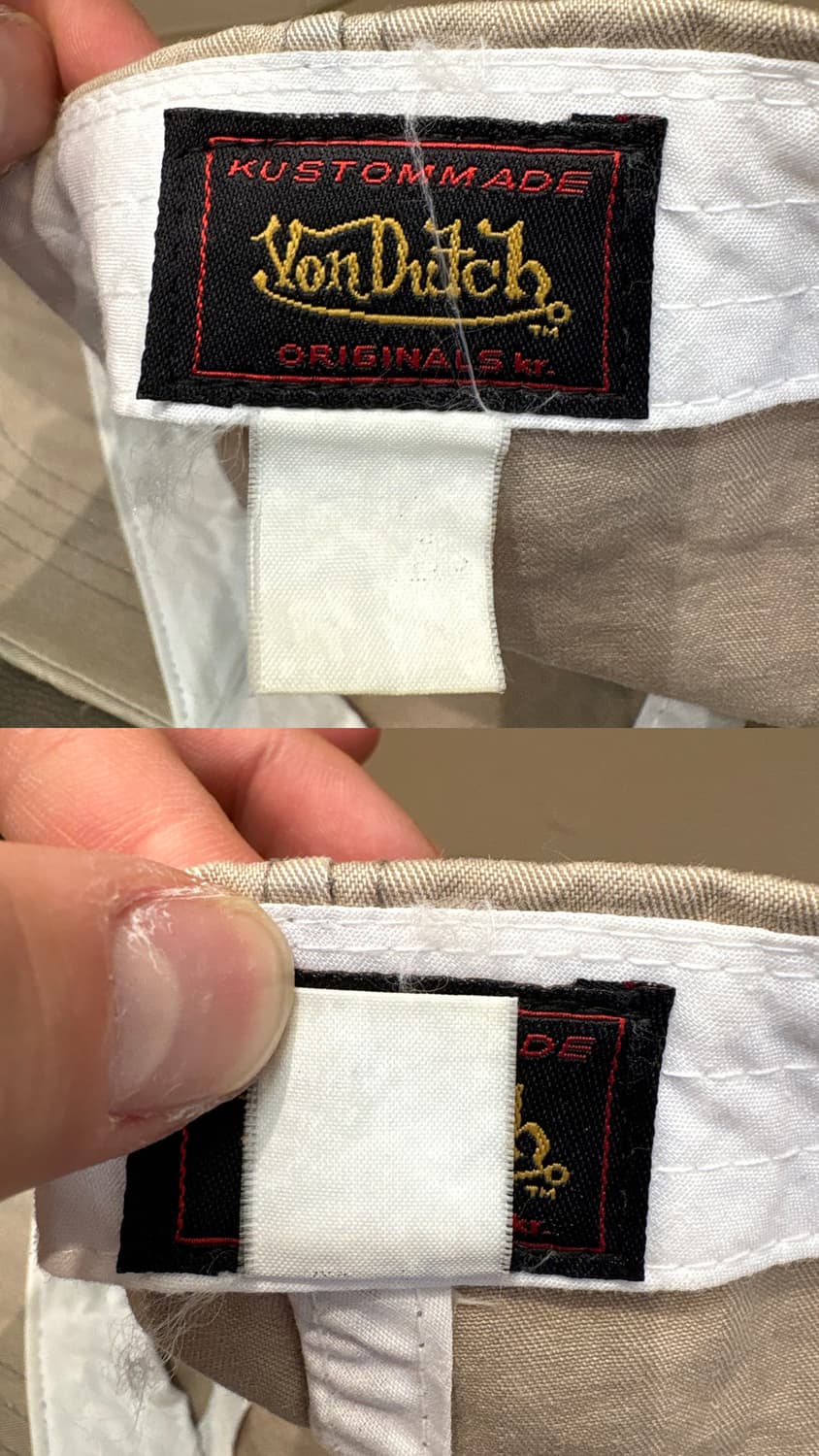 본더치 데미지 볼캡 상품이미지10