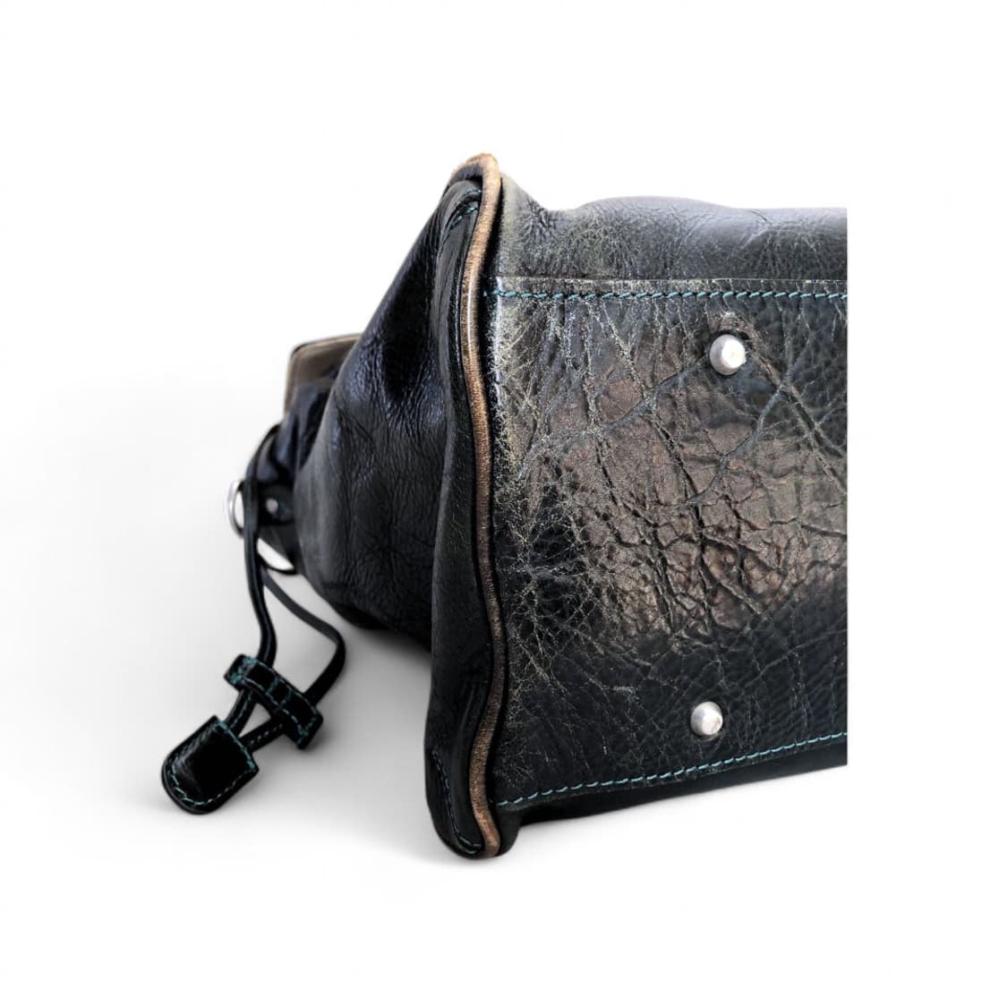 아니아리 aniary 아이디얼 레더 빈티지가공 보스톤백 상품이미지5