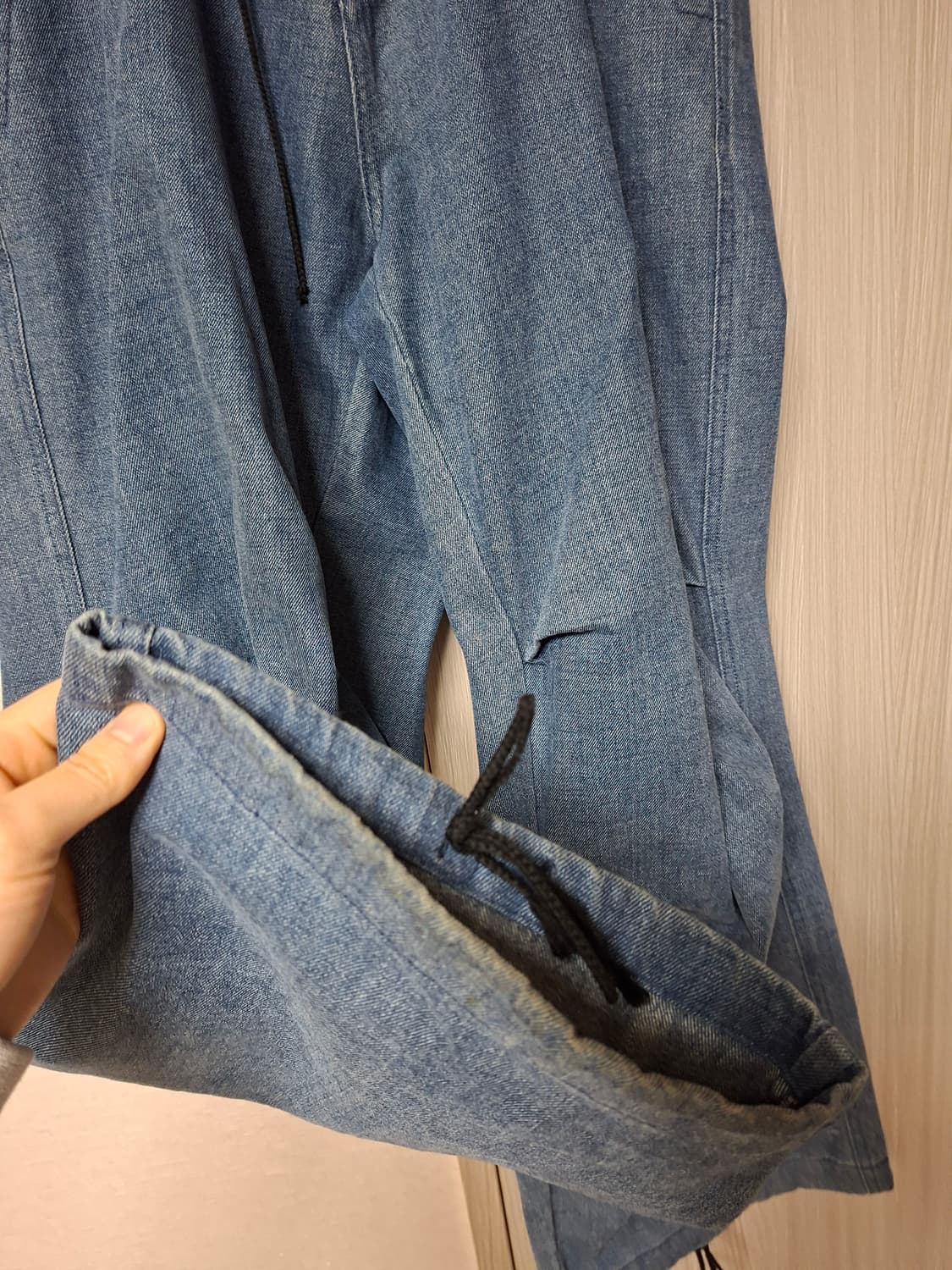 해칭룸 스노우진 워시드 블루 1사이즈 상품이미지3