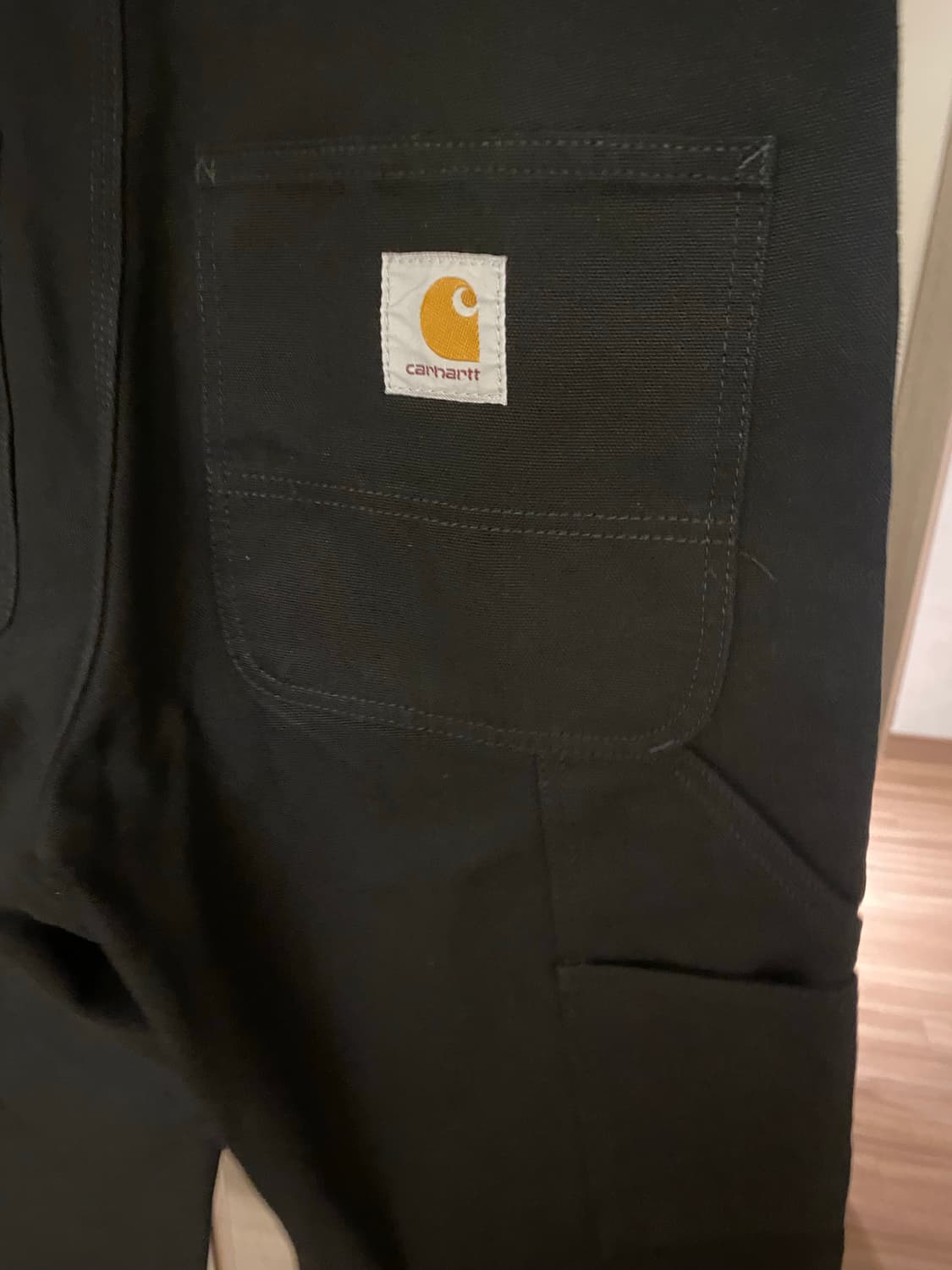 칼하트 더블니팬츠 디어본 블랙 린스드 31 상품이미지4