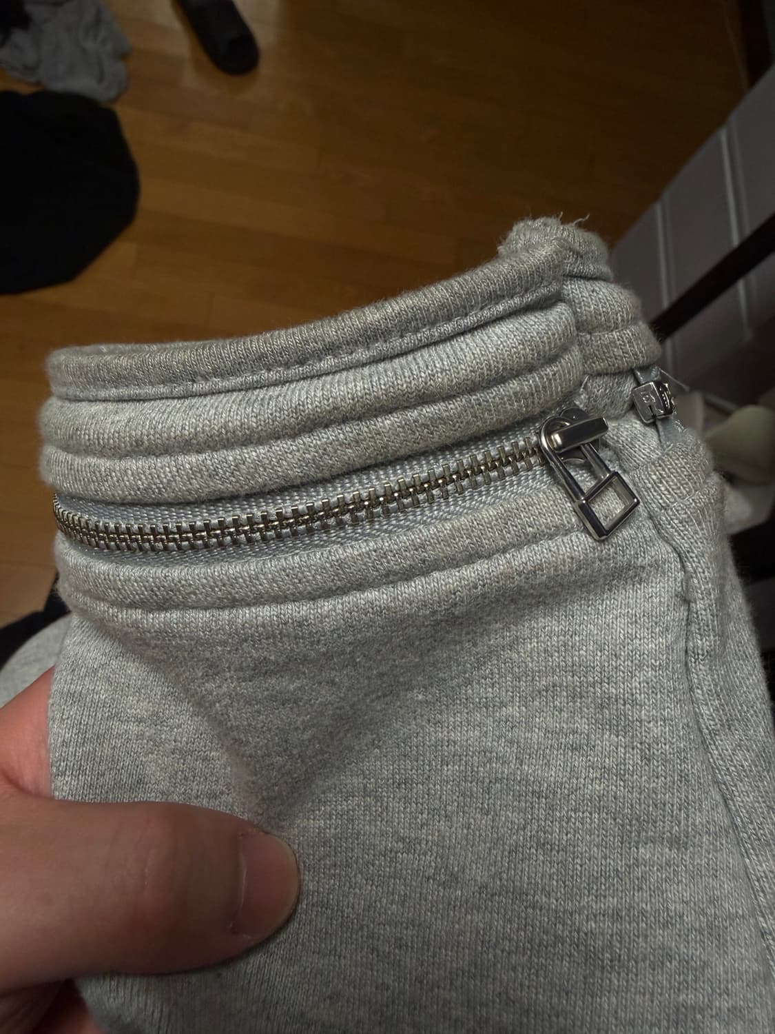 해칭룸 복서 후드집업 그레이 4 (L) 판매합니다  상품이미지2