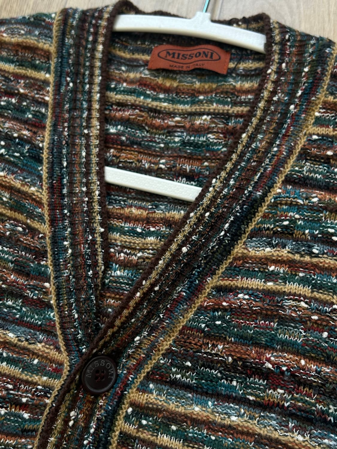 MISSONI 이태리 멀티패턴 니트 가디건 Made in Italy 상품이미지7