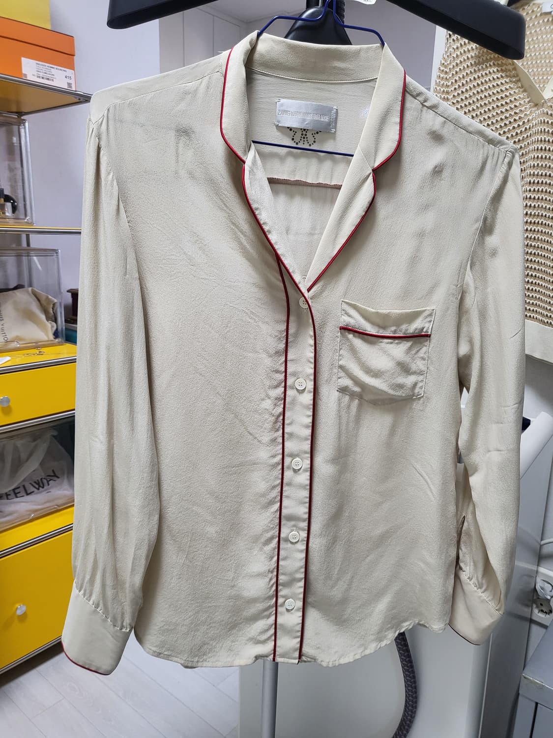 ZADIG&VOLTAIRE 실크100% 55-77 블라우스 셔츠 상품이미지1