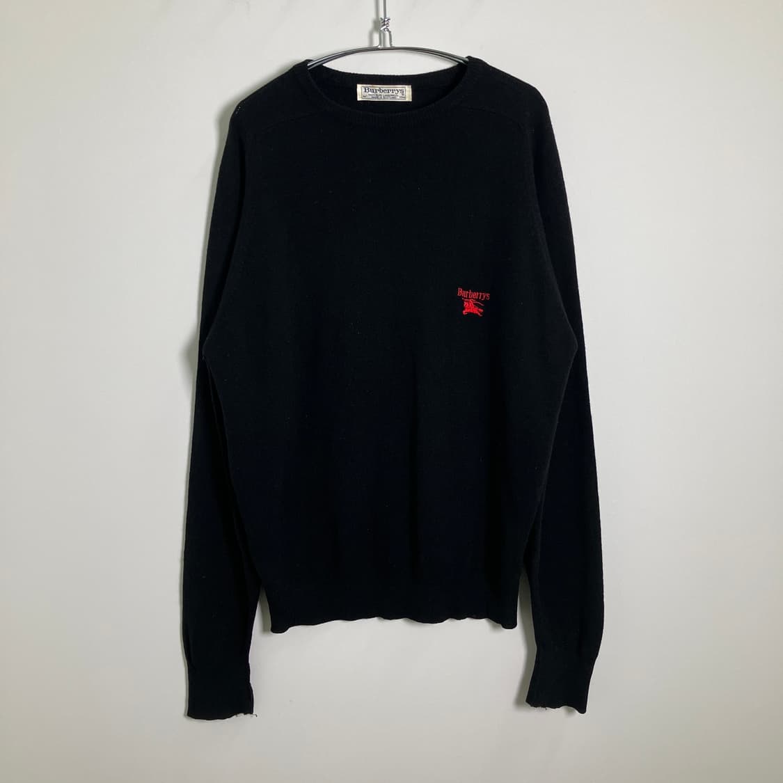 버버리 블랙 램스울 니트 스웨터 44 상품이미지1