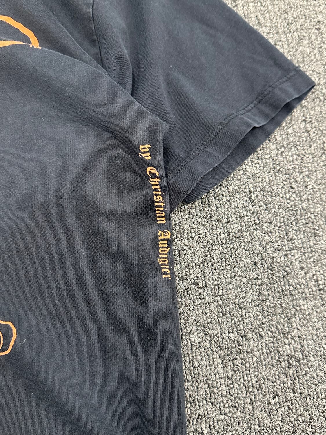 M)Ed Hardy 빈티지 스컬 큐빅 프린팅 반팔 상품이미지4