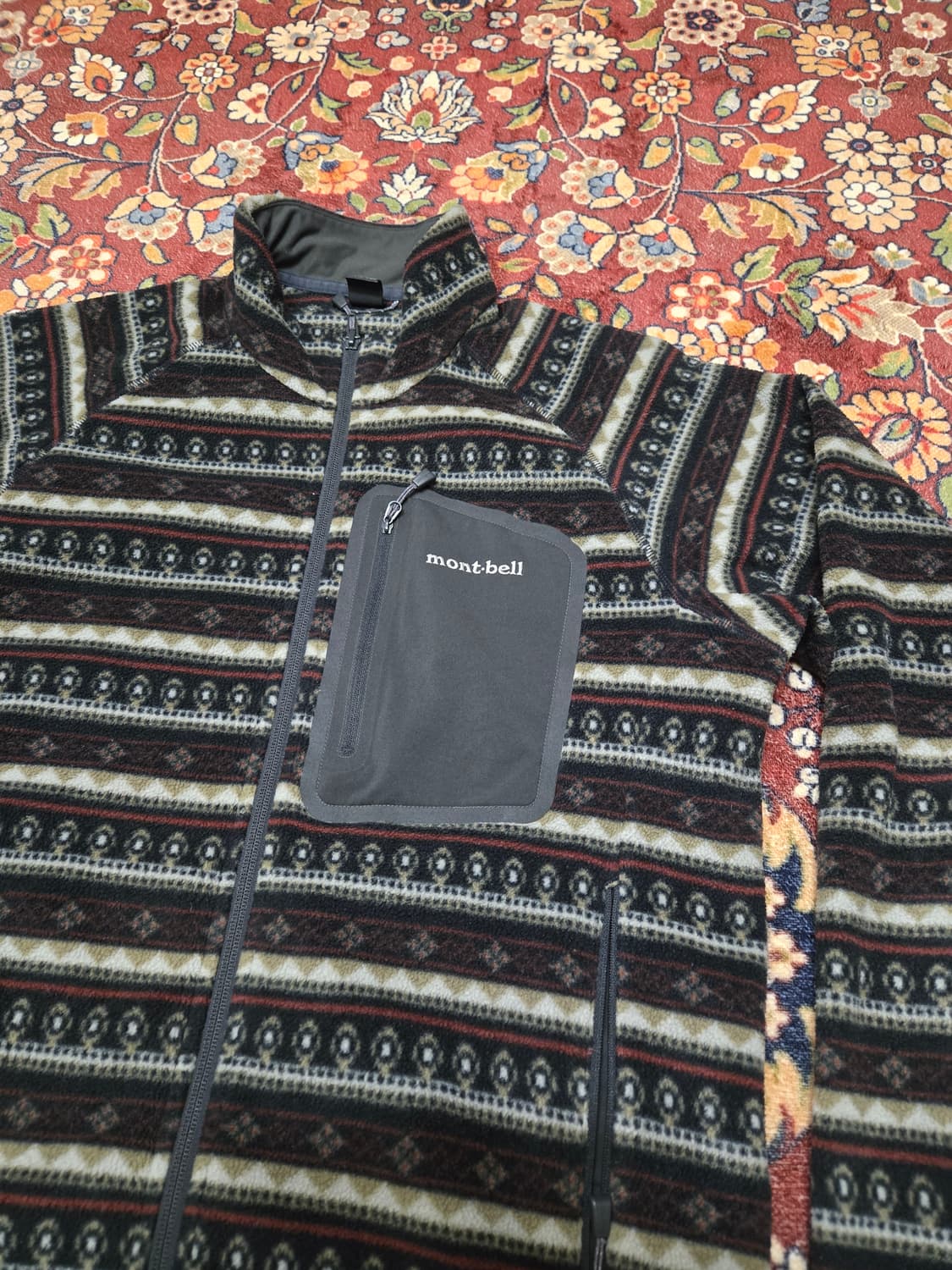 [L] 몽벨(mont-bell) 페어아일 패턴 CLIMAPLUS 플리스  상품이미지4