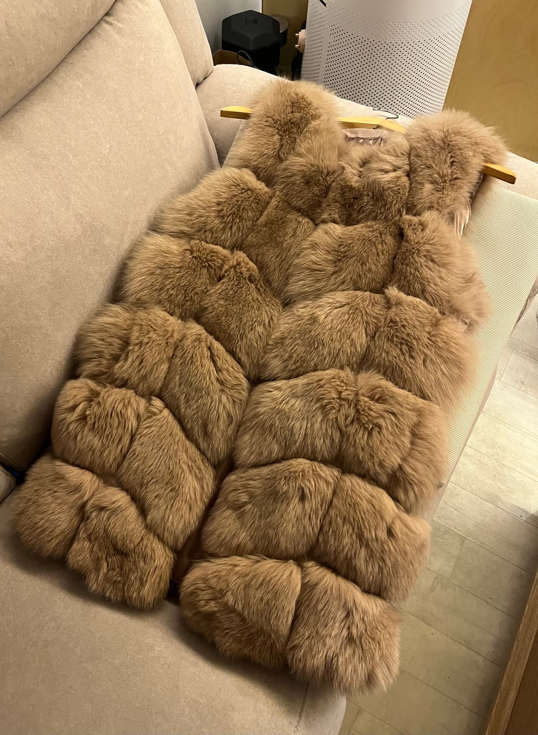 사가폭스 특수컬러 브라운 슈페리어등급 6단 최상급 상품이미지1