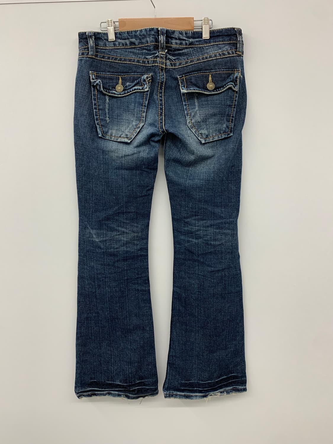 Y2k 로우라이즈 부츠컷 데님 상품이미지7