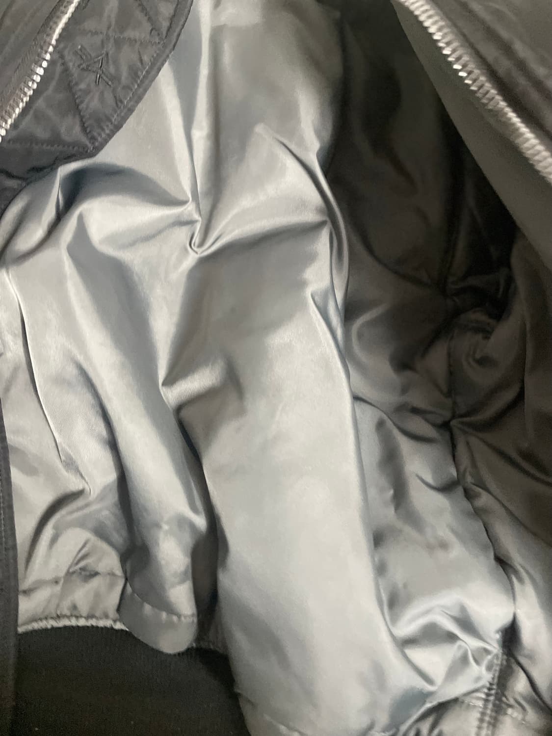 알파인더스트리 ma-1 블랙 상품이미지3