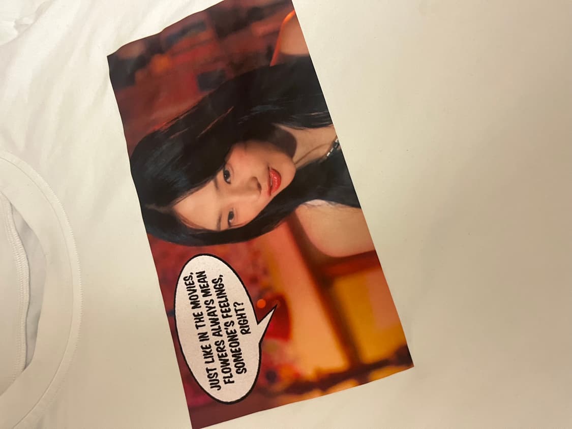 뉴진스 민지 반팔티셔츠 상품이미지2