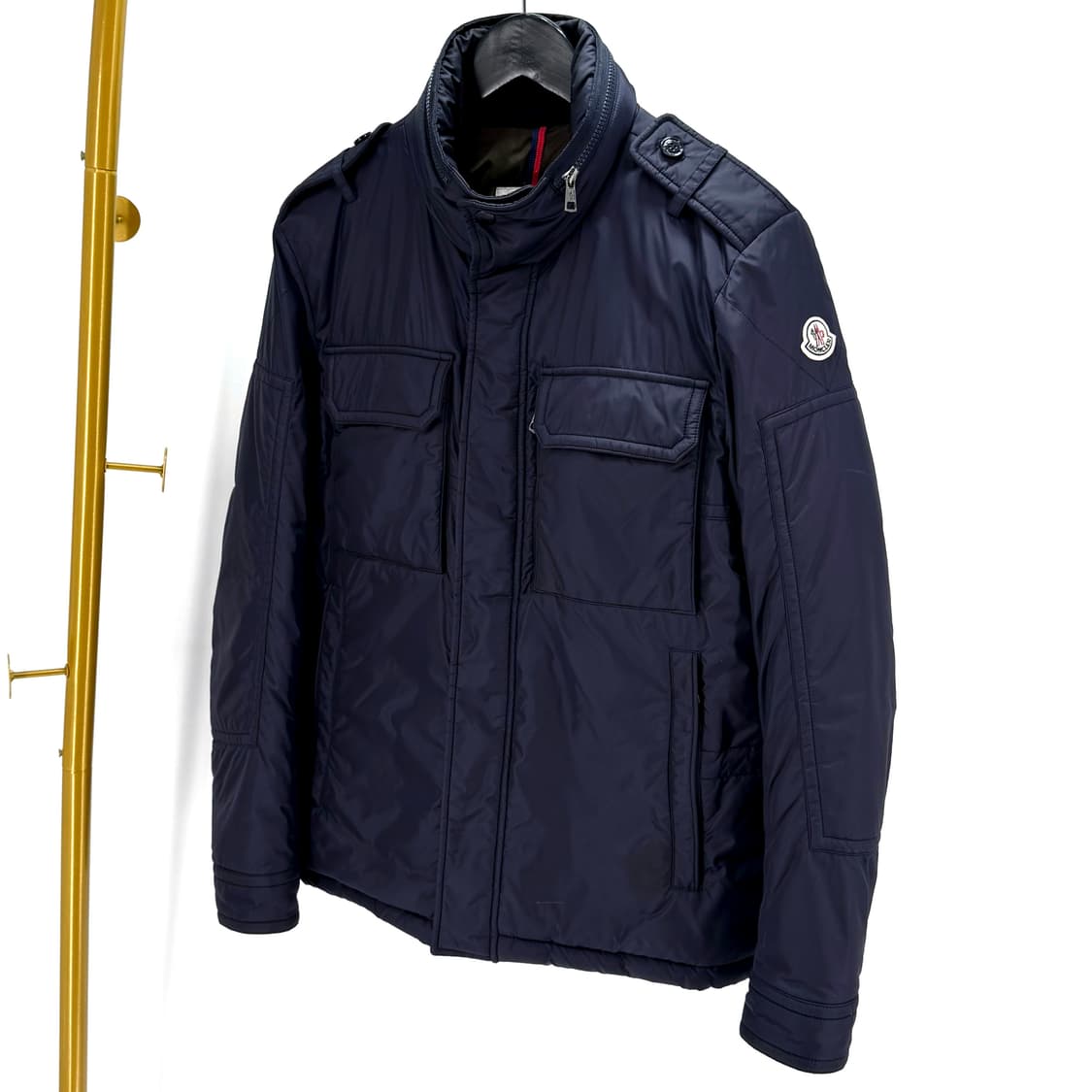 [2사이즈] 몽클레어 도미에 집업 점퍼 자켓 네이비 상품이미지1