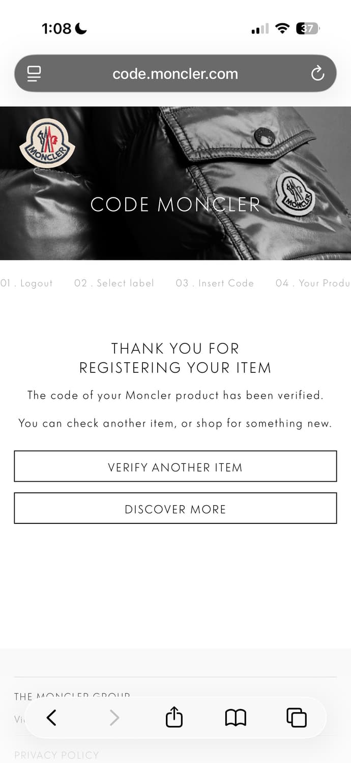 몽클레어 아마존 패딩 네이비 4사이즈 상품이미지3