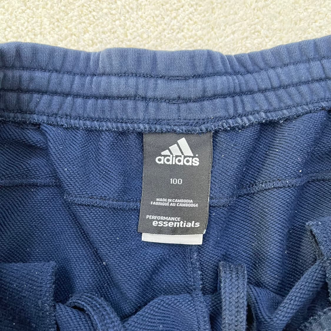 100 아디다스 에센셜 밴딩 스웻팬츠 0310M 상품이미지3