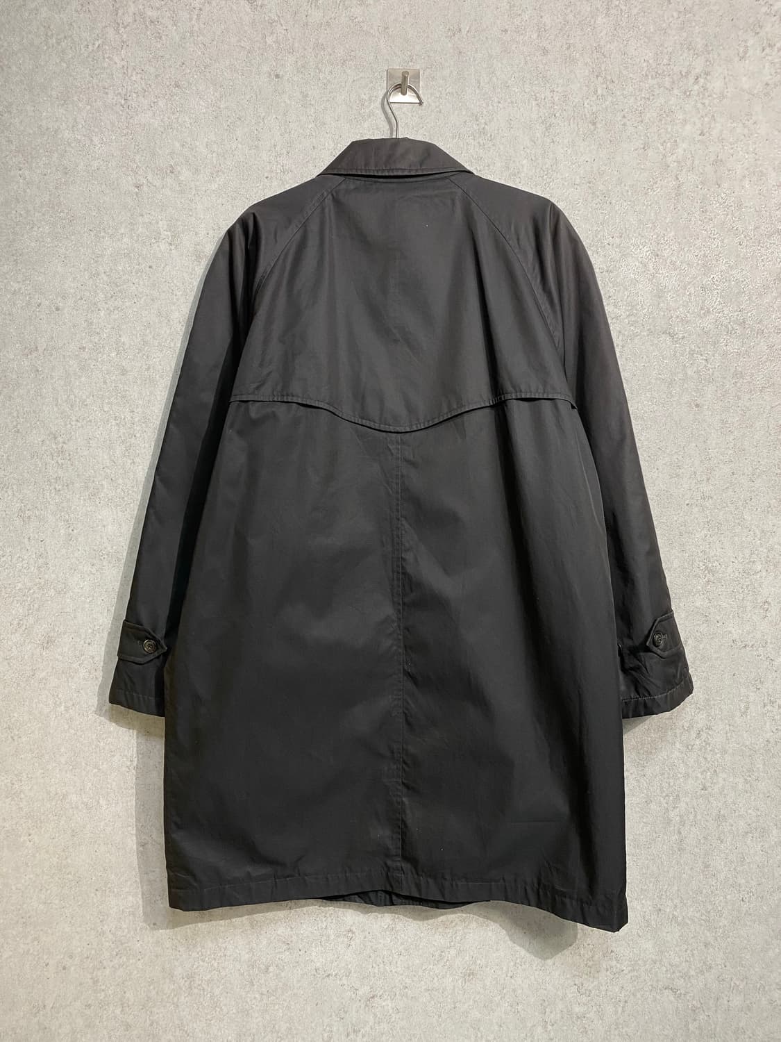 [XL] Burberrys 버버리재팬 블랙 폴리쉘 집업 코트 상품이미지7