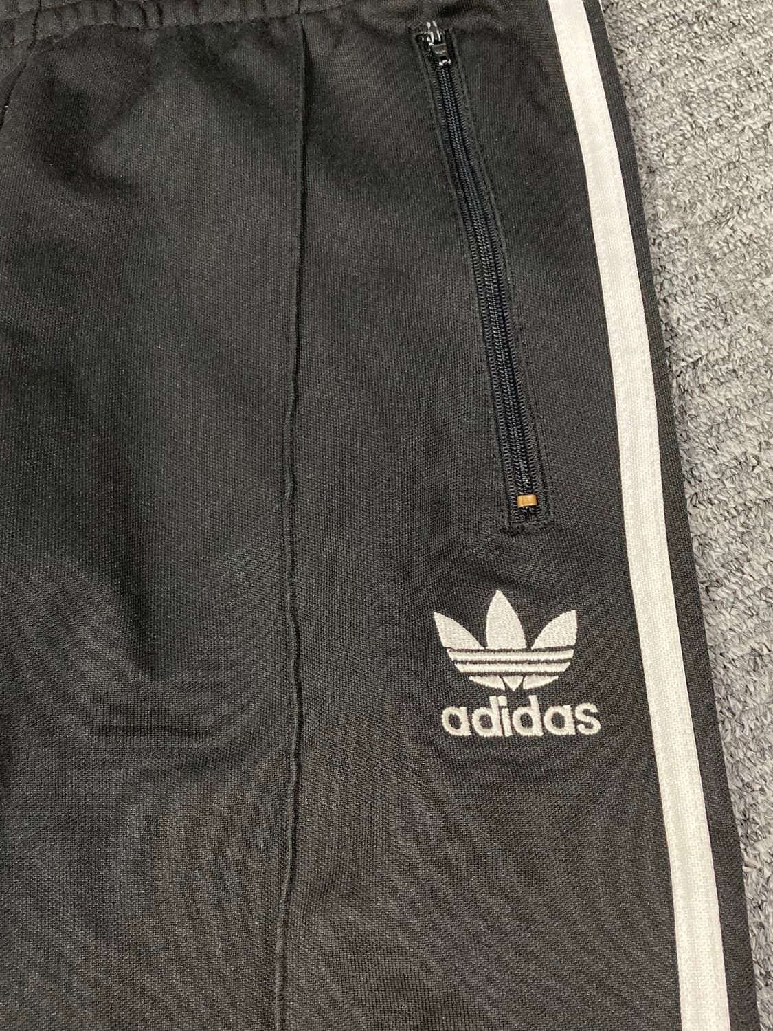 아디다스 삼선 트랙 팬츠 블랙 95 상품이미지2