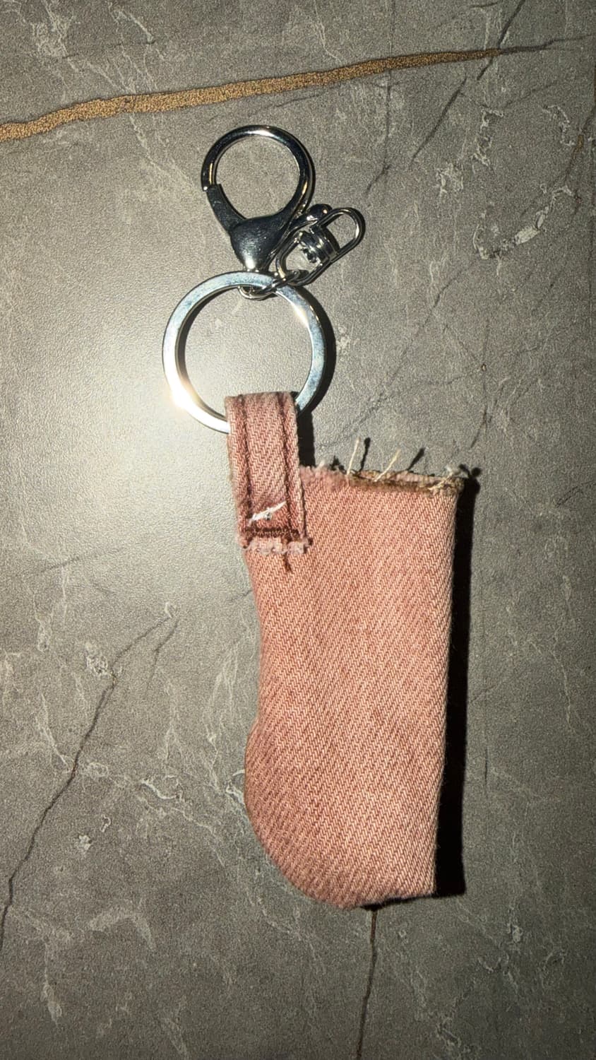 Pink Denim Key chain 상품이미지2