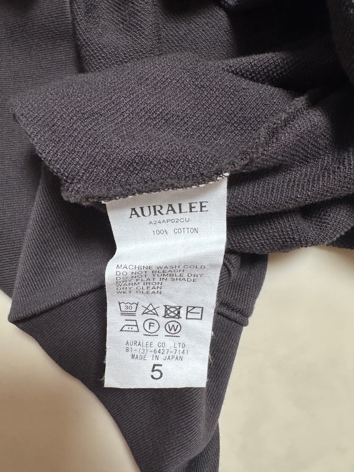 오라리) 24aw 슈퍼하이게이지 스웻 5 상품이미지6