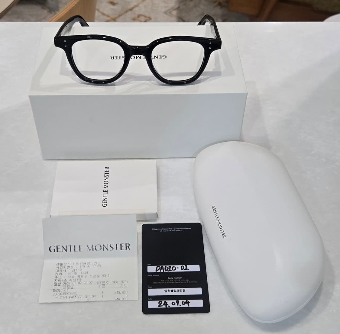 젠틀몬스터 다디오 팝니다 상품이미지2