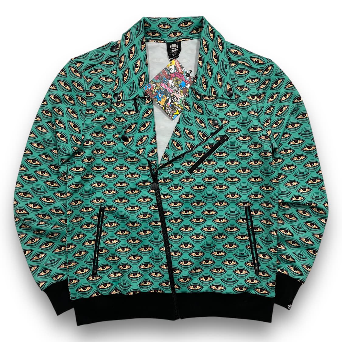 펑크 사쿤 외눈박이 몬스터 데드스탁 라이더자켓 상품이미지1