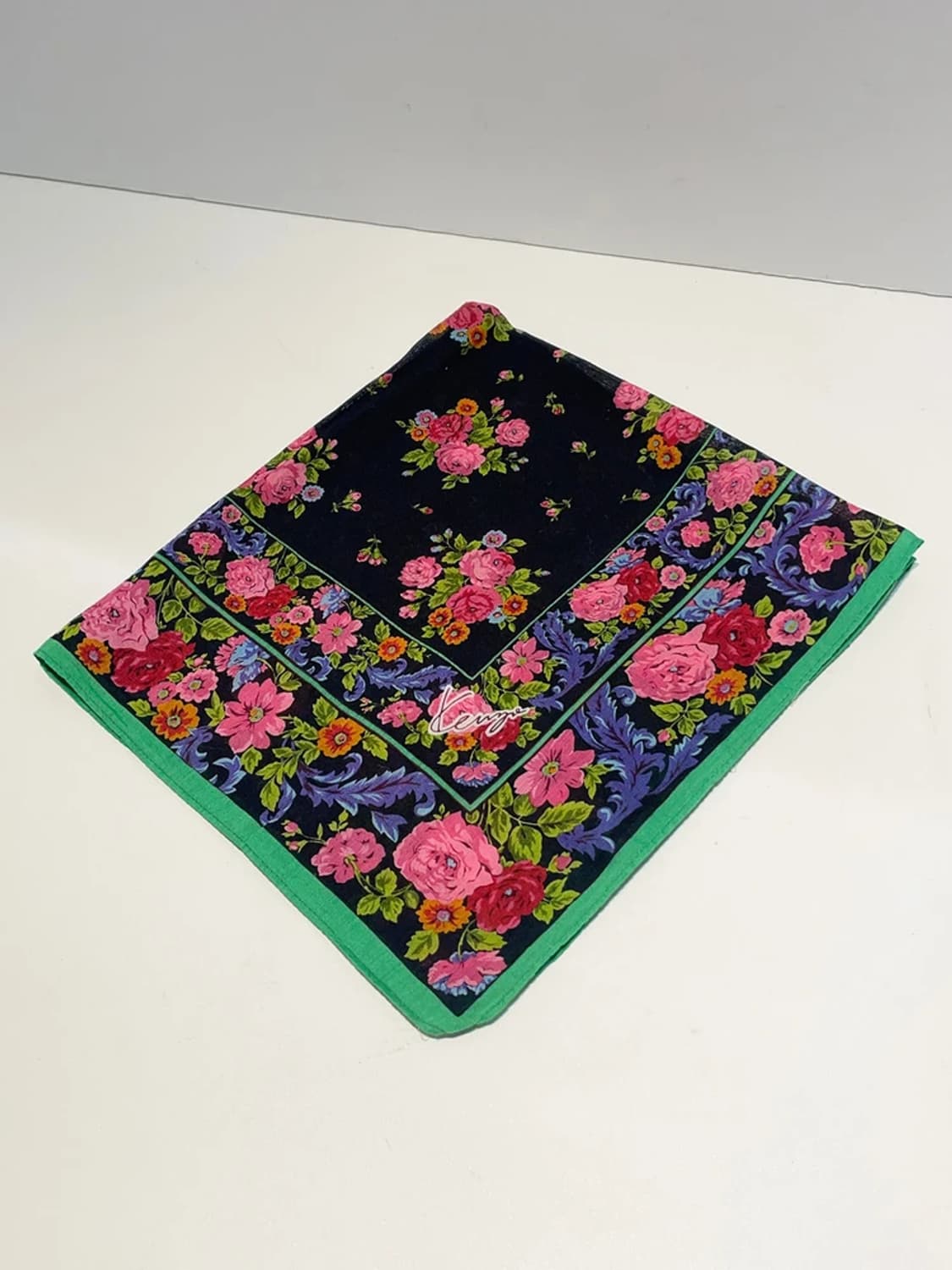 겐조 00's 재팬 플로럴 쁘띠 손수건 A1472 상품이미지3