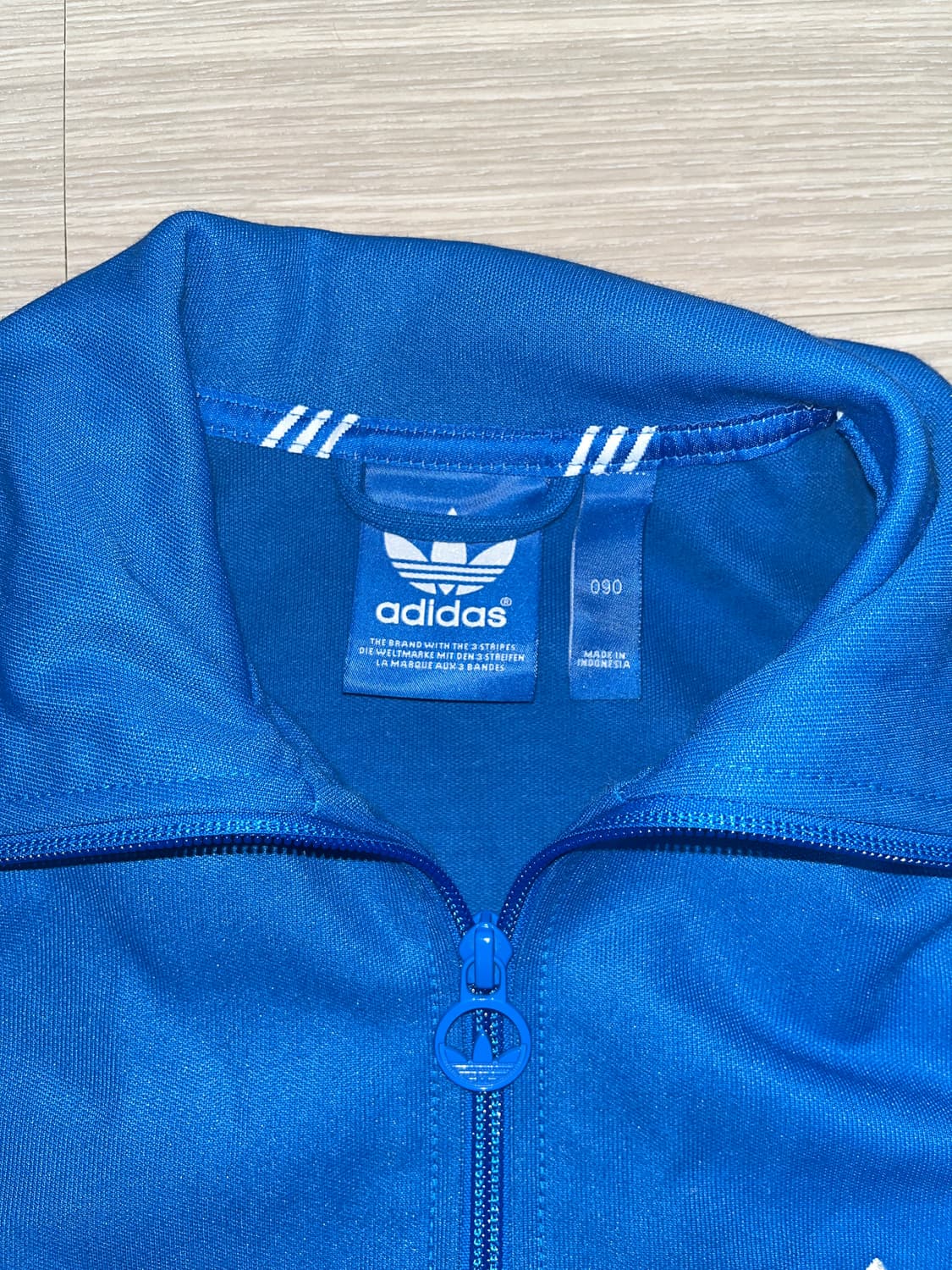 아디다스 유로파 져지 하늘색 상품이미지3