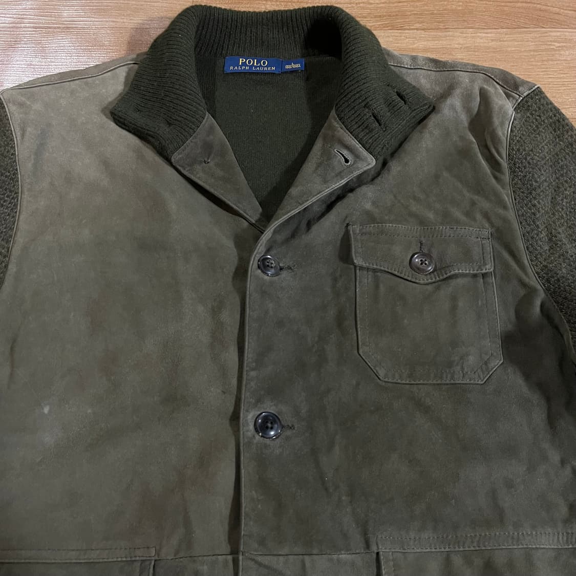 [105] 폴로 랄프로렌 스웨이드 캐시미어 스킷 자켓 상품이미지2
