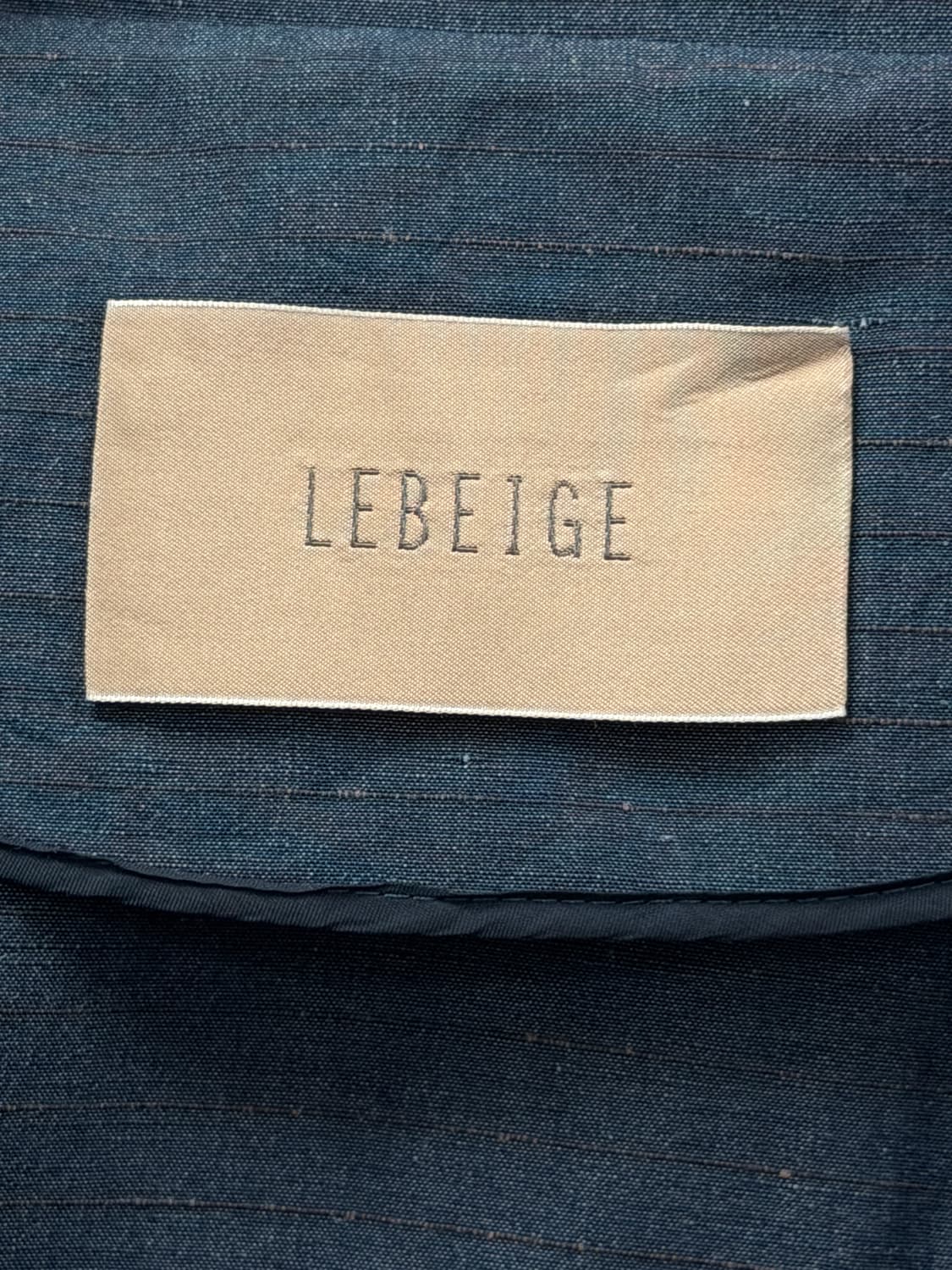 르베이지 린넨 블렌드 루즈핏 자켓 상품이미지4