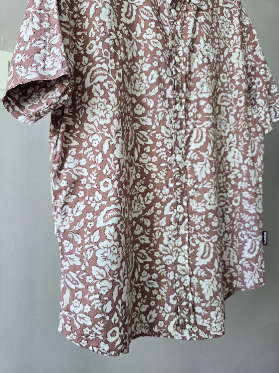 ELEMENT 플로럴 하와이안 셔츠 L 상품이미지3