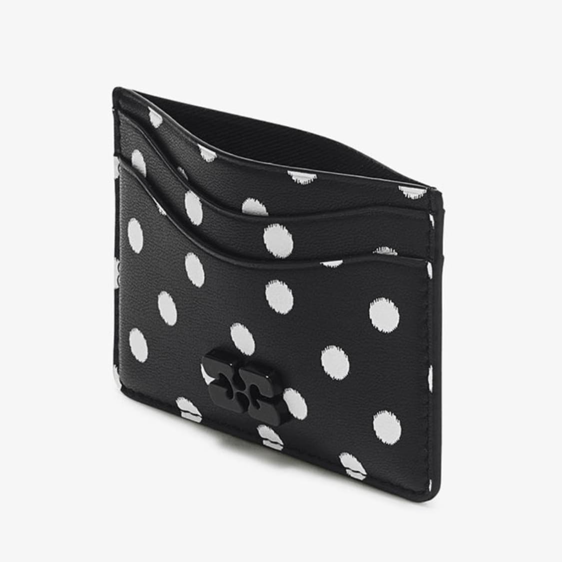 가니 GANNI 26ss 도트 카드 지갑/블랙 상품이미지2
