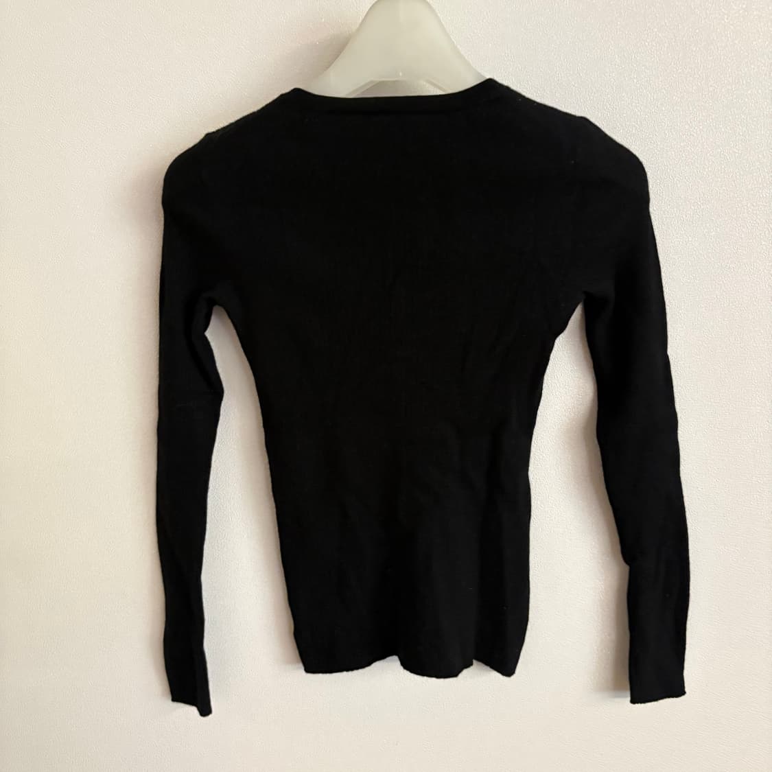 Theory 띠어리 블랙 골지 니트 S 상품이미지5