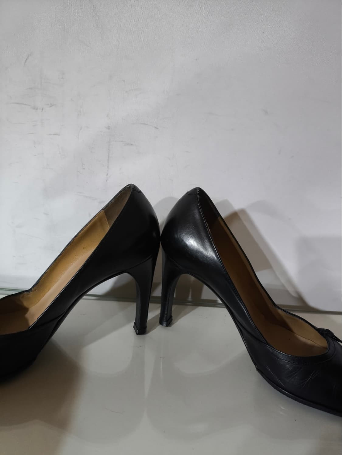 235~240mm 발리 블랙리본 힐 구두 상품이미지6