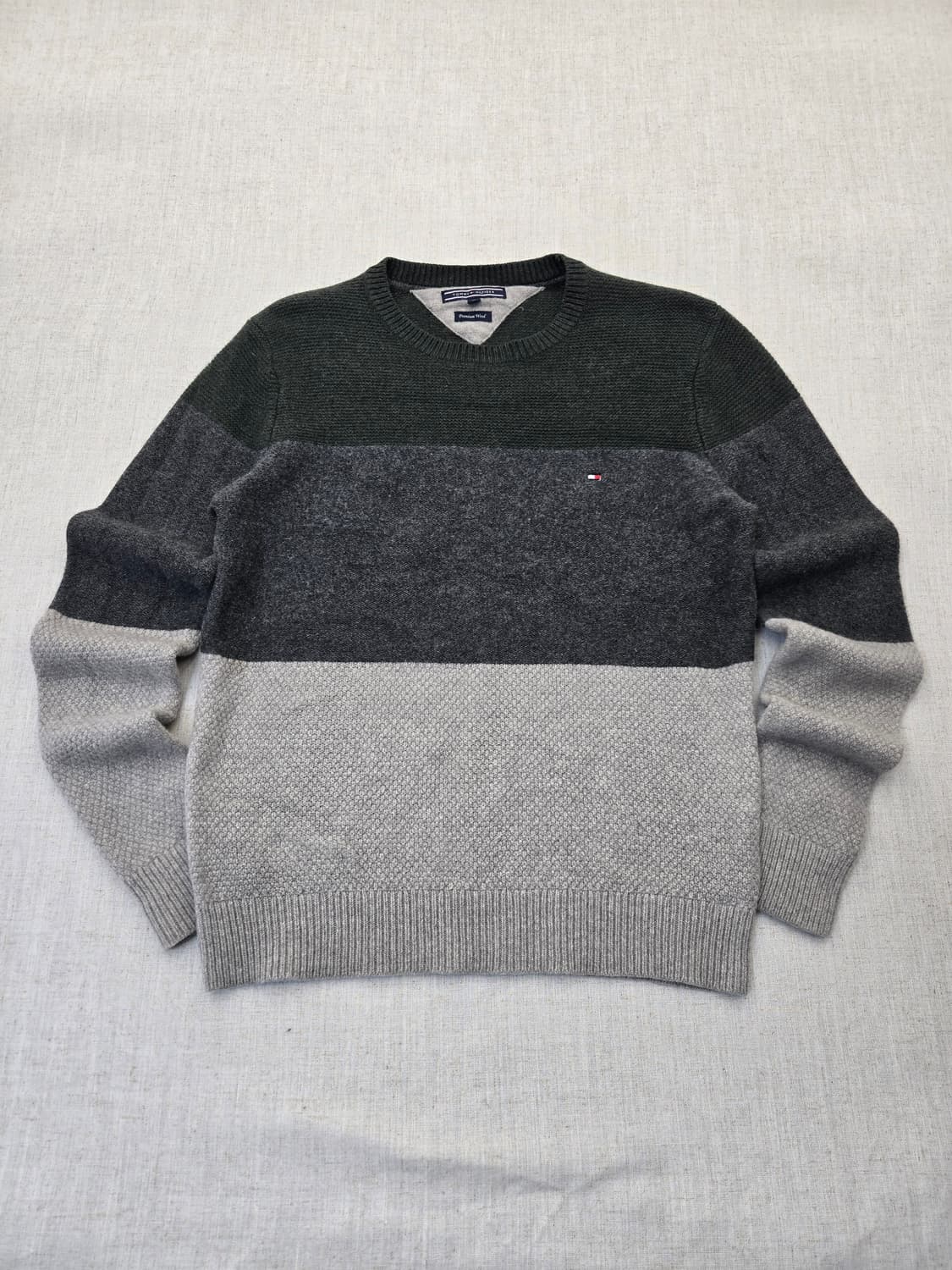 타미힐피거 삼색 니트 상품이미지1