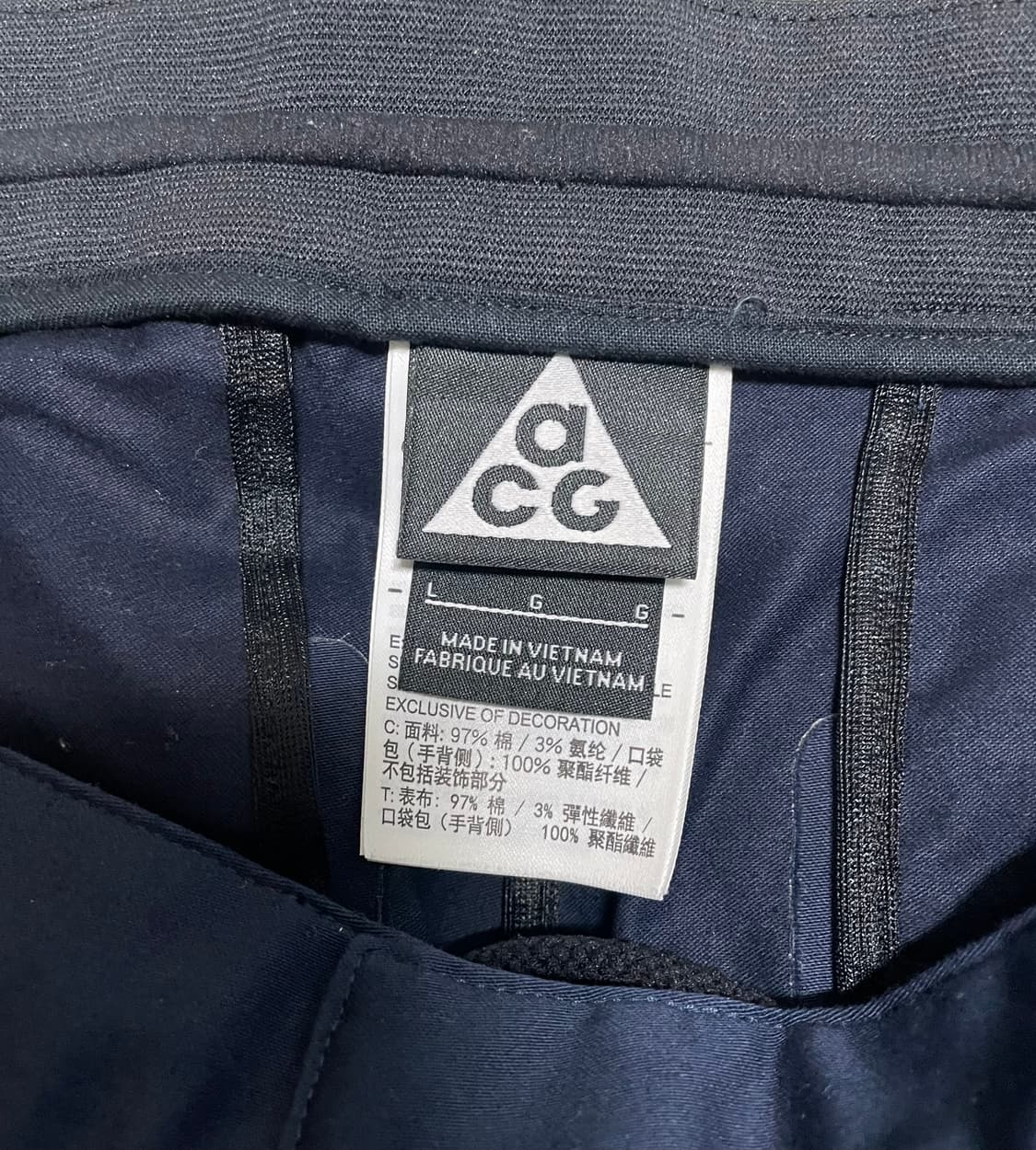 나이키랩 ACG 쇼츠(반바지) 네이비 L 중고품 상품이미지7
