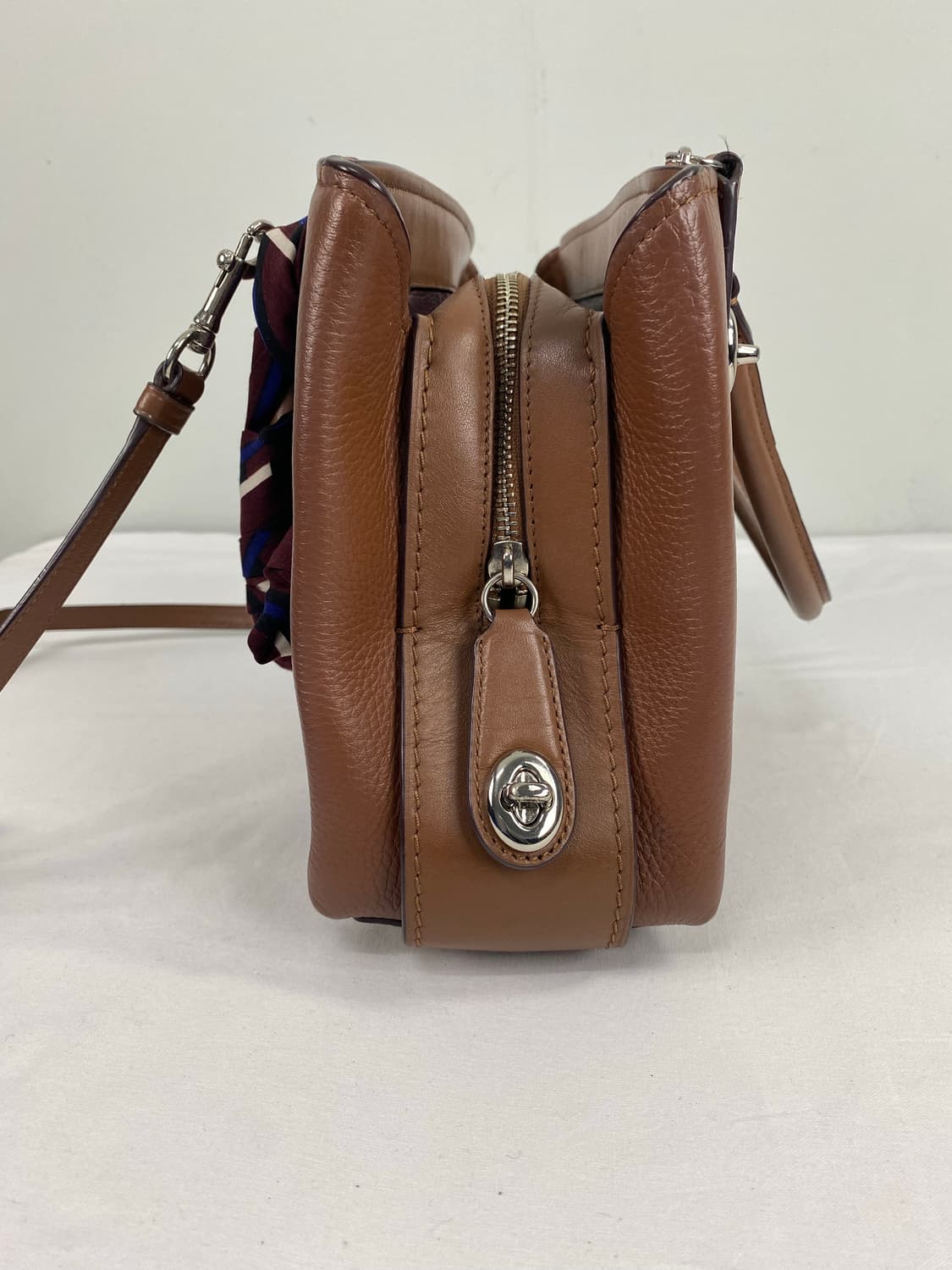 코치 브루클린 캐리올 28 레더 토트백 크로스백 <91> 상품이미지3