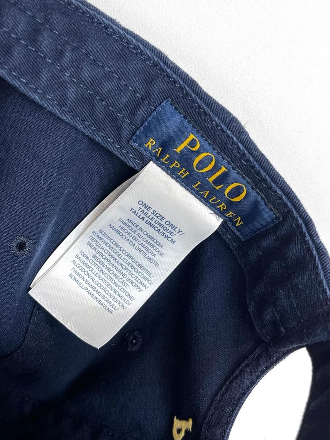 폴로 랄프로렌 자수 로고 볼캡 A1580 상품이미지6