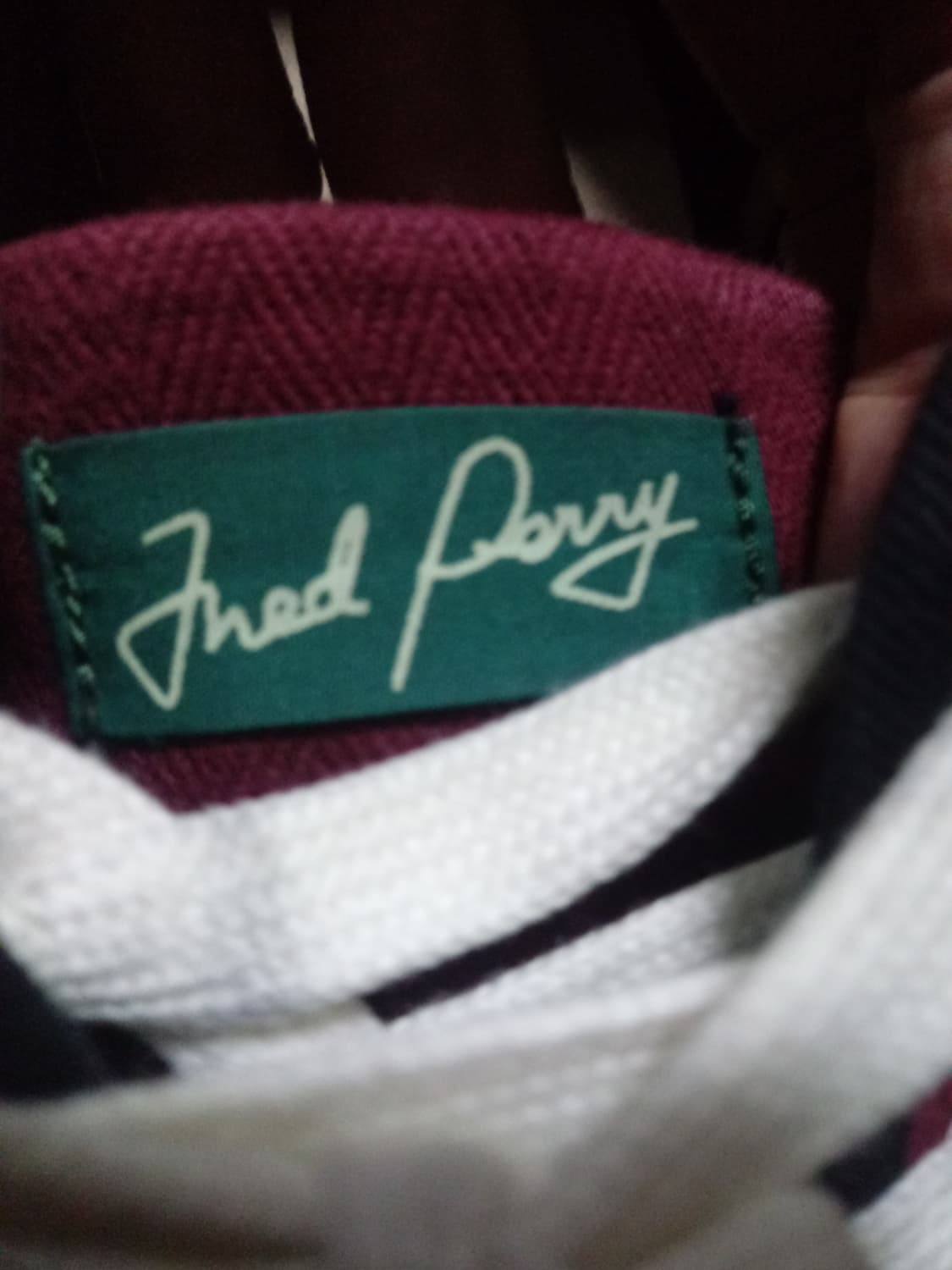 프레드페리 신발 (버건디) 상품이미지4