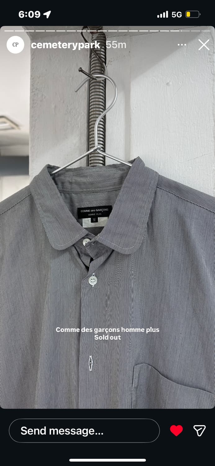 꼼데가르송 옴므 플러스 셔츠 상품이미지9