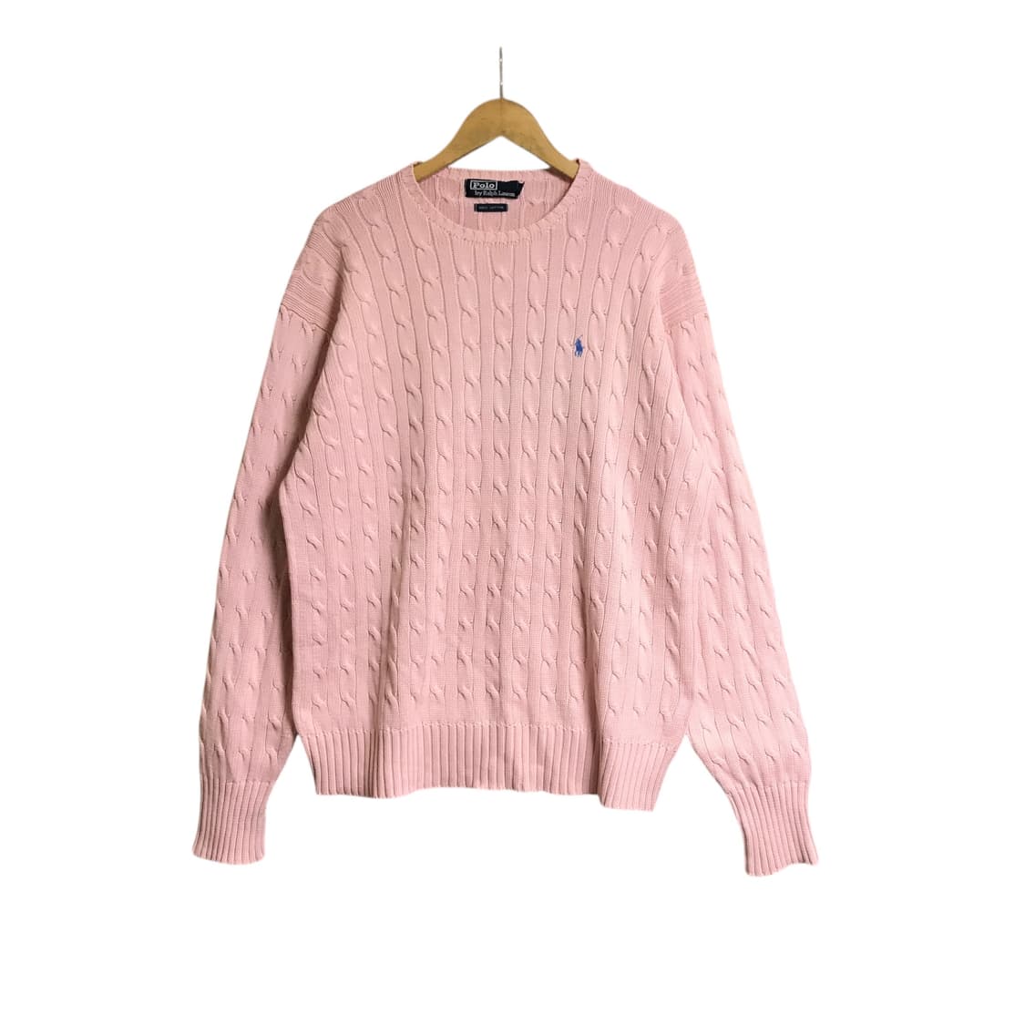 폴로 랄프로렌 꽈배기 라운드 니트 상품이미지2