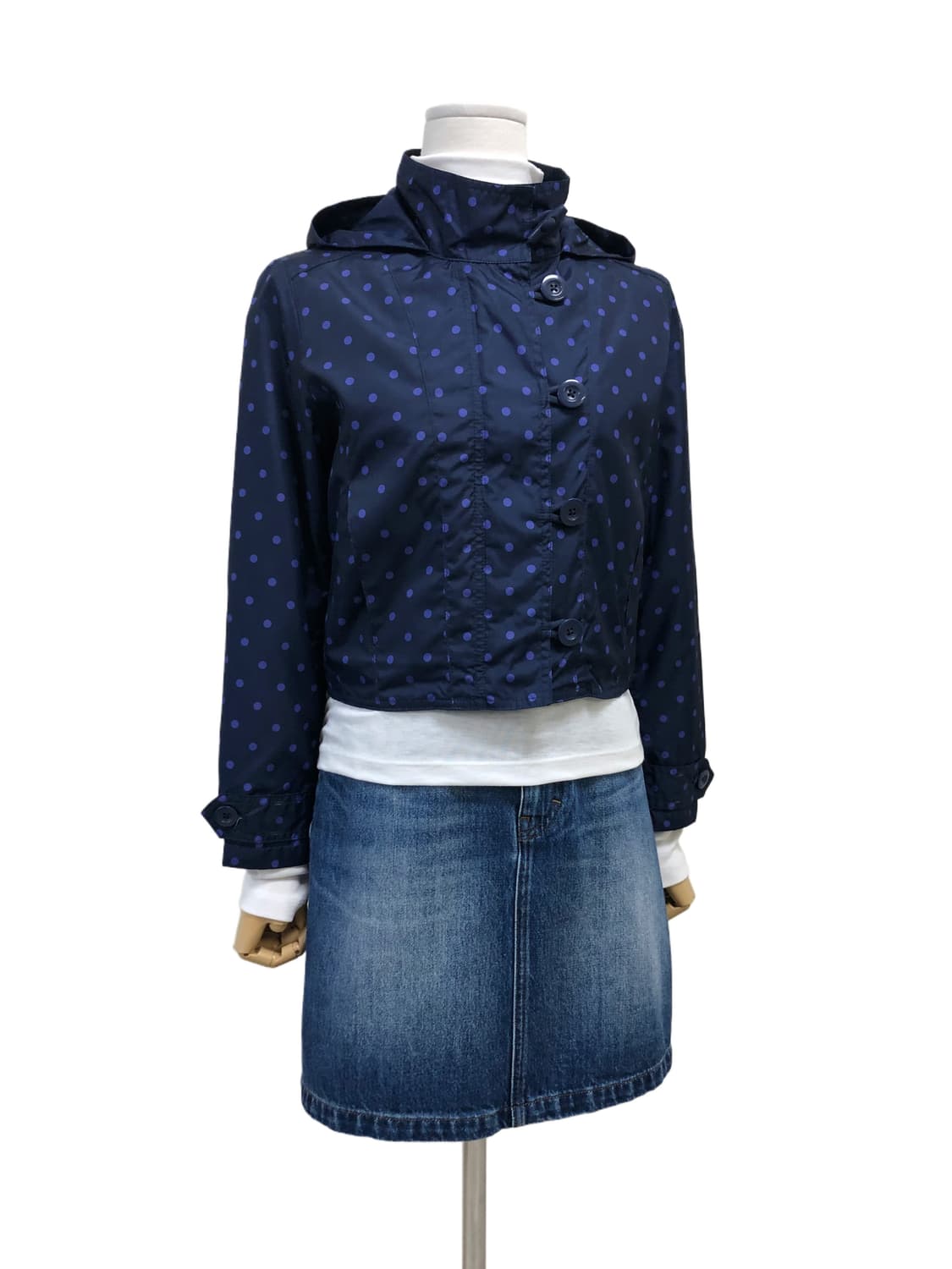 gap 갭 후드 도트 자켓 상품이미지3