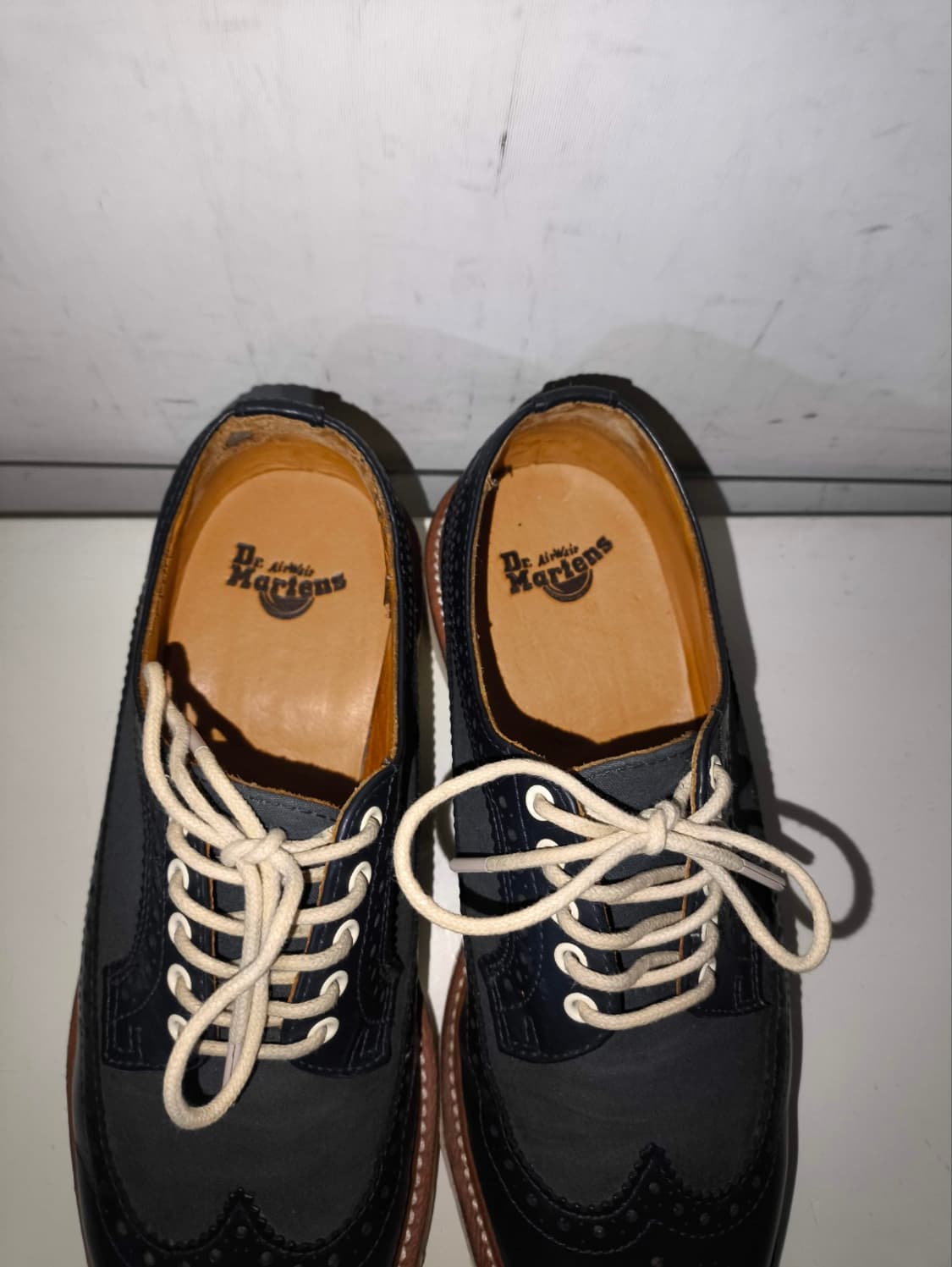 uk5 240mm 닥터마틴 알프레드 윙팁 네이비 상품이미지6