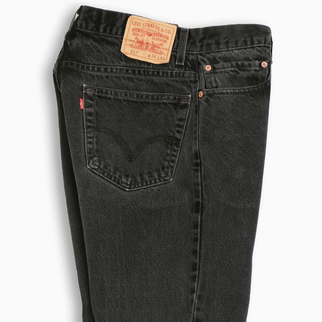 빈티지 리바이스 517 흑청 블랙진 33 인치 LV51734144 상품이미지5