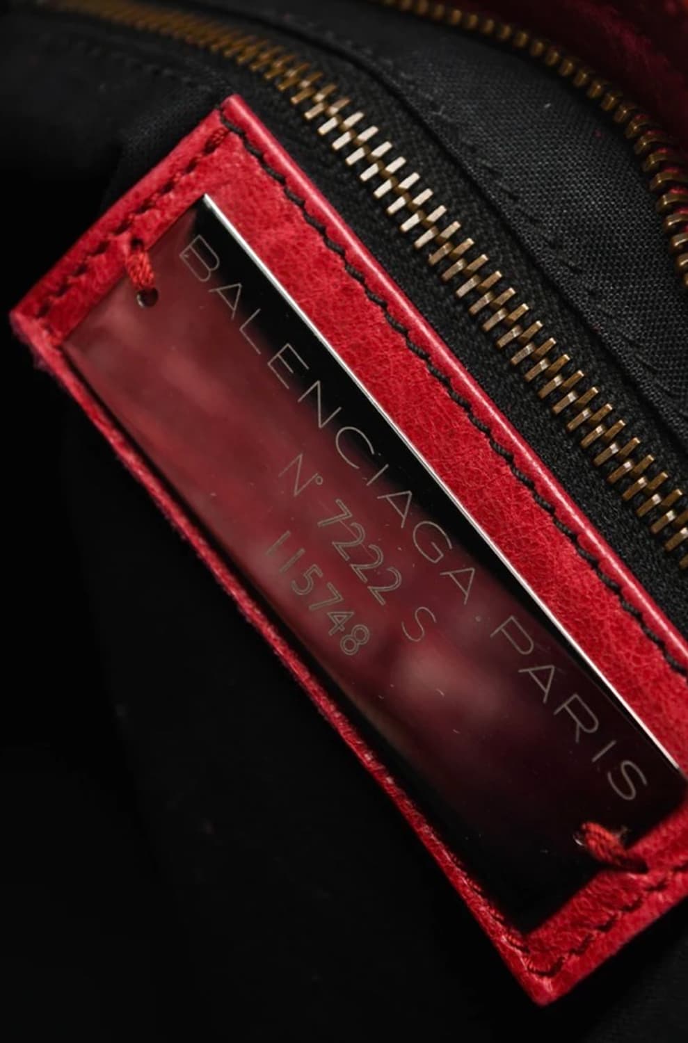 2008f/w 발렌시아가 시티백 레드 정품 상품이미지8