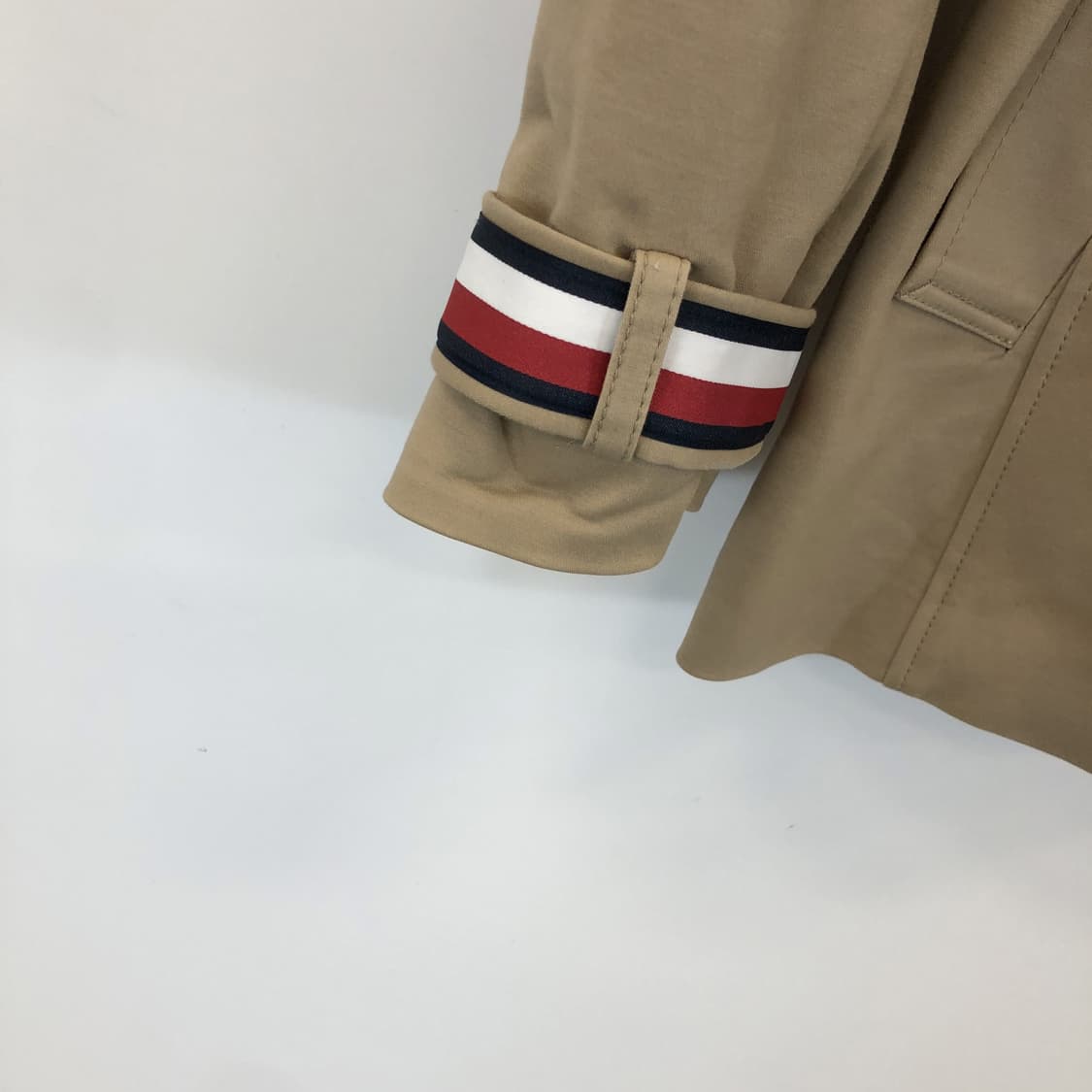 타미힐피거 완장 트렌치코트 L 싱글 상품이미지3