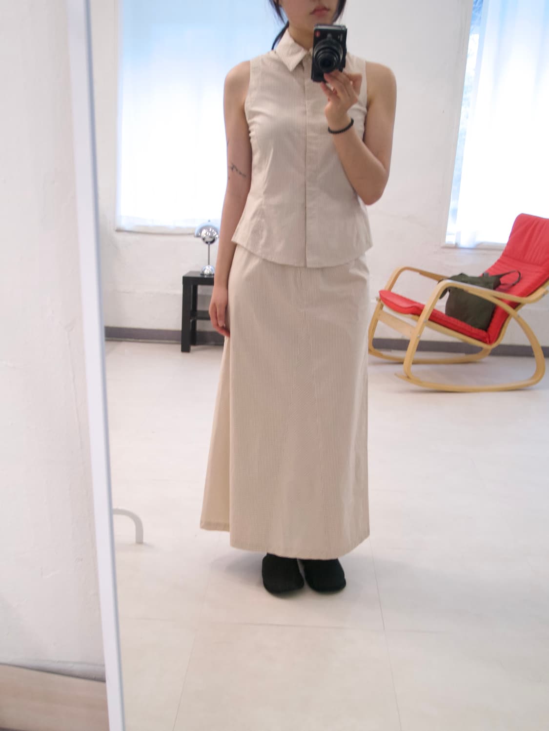 [TUTTO POPOLO] check pattern set up 상품이미지3