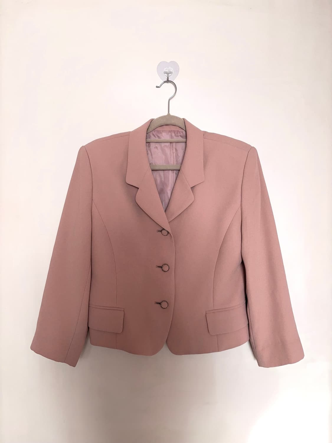 스나계 하객룩 핑크 숏자켓 상품이미지4