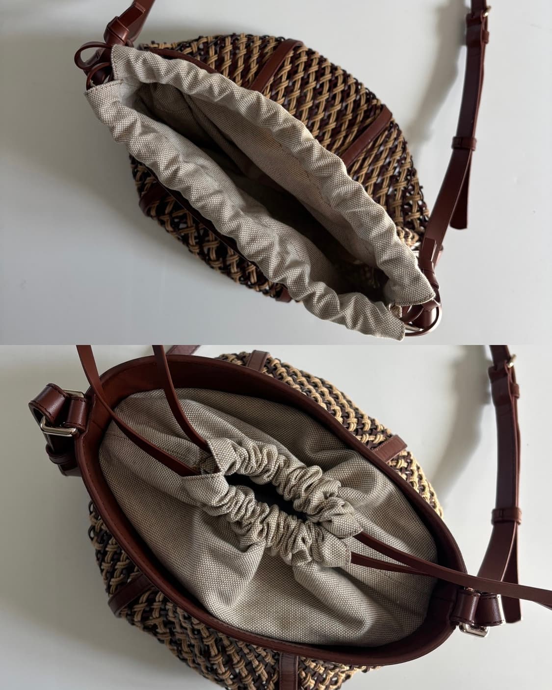 A.P.C. 아페쎄 라탄 가란스 버킷백 상품이미지5