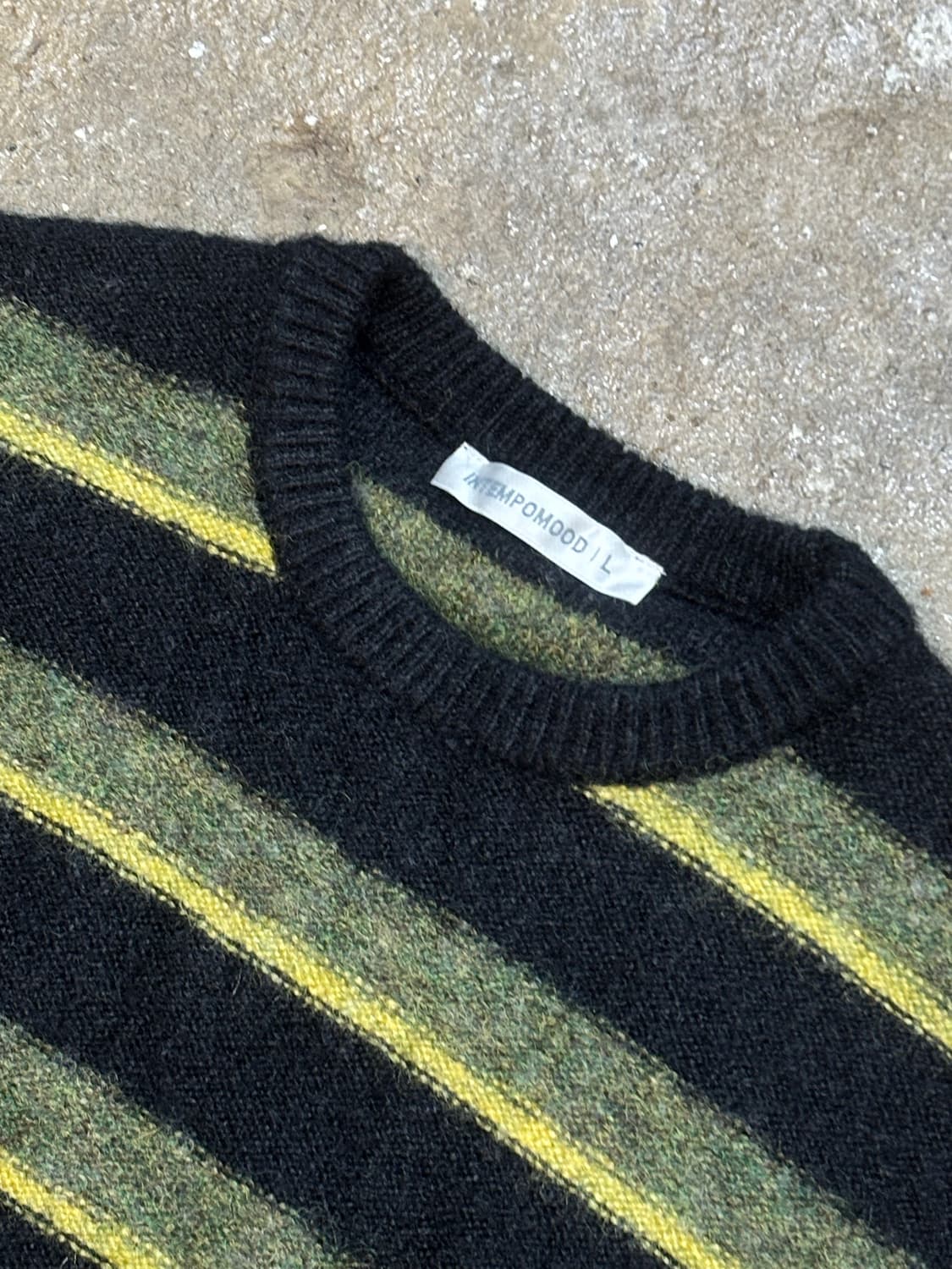 인템포무드 아네모네 스트라이프 니트_트로피컬 상품이미지5