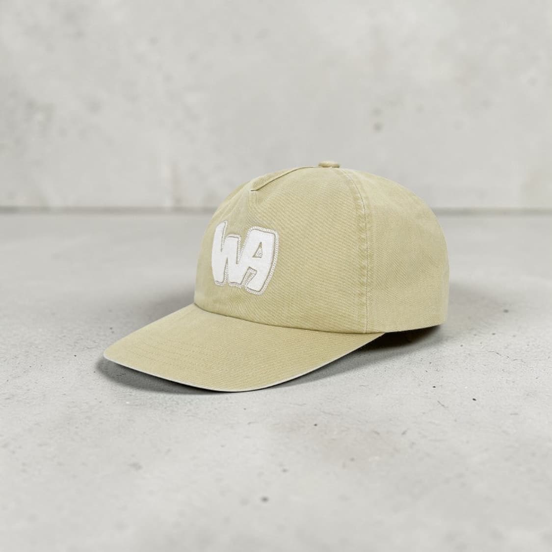 와키윌리 아플리케 패널 볼캡 베이지 상품이미지1