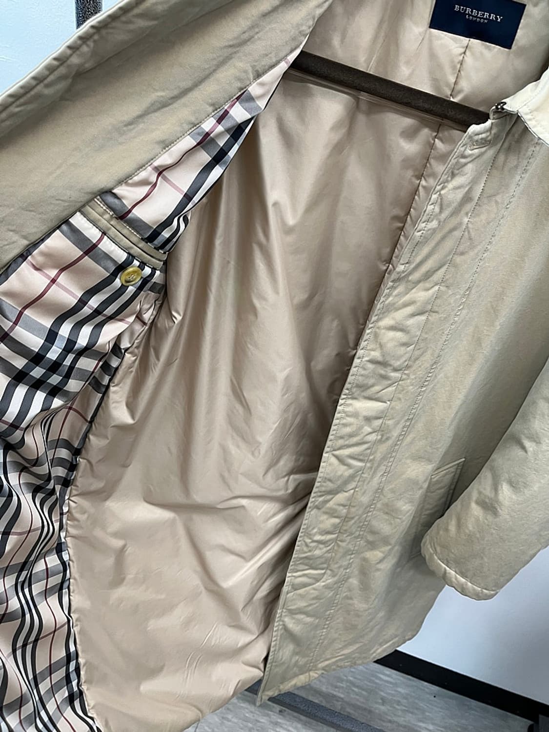 100) 버버리 패디드 맥코트  상품이미지5
