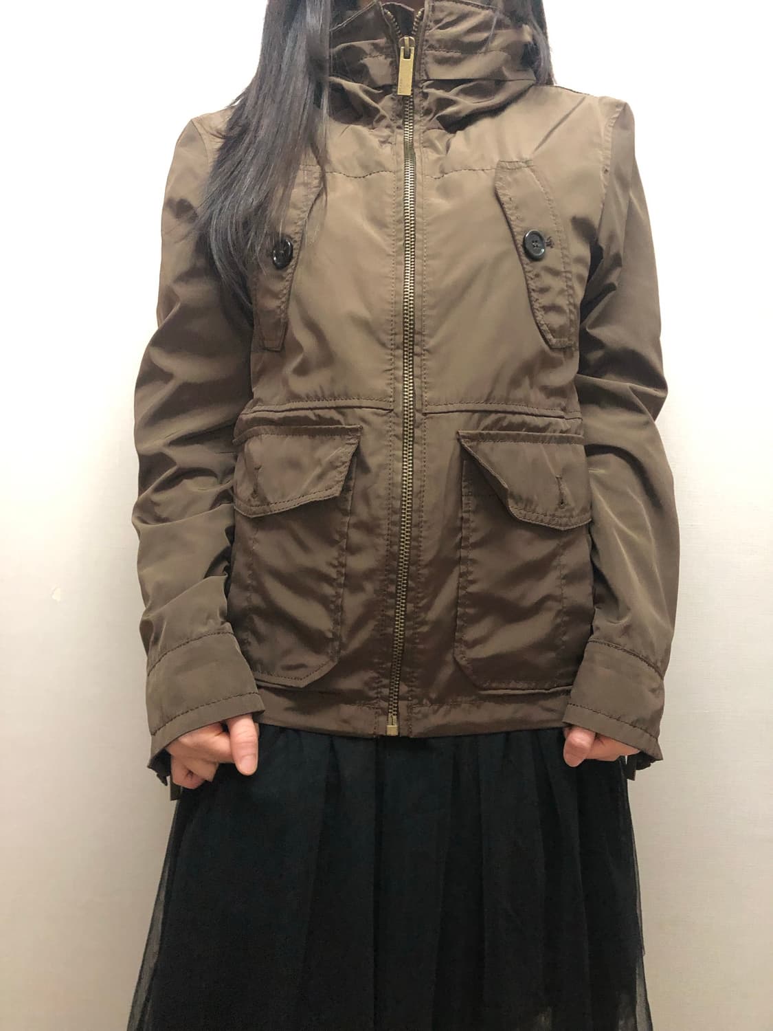 빈티지 자라 맨 올리브 카키 펑크 포켓 자켓 상품이미지8